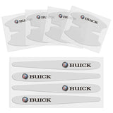 8pcs Buick Car Door Handle Bowl Wrist Transparent Protector Anti-collision Decal