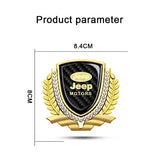 Jeep Metal Diamond Car Rear Sticker Auto Window Emblem Badge Decal