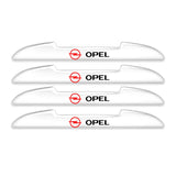 4pcs Opel Car Door Bumper Strip Anti-collision Protection Sticker