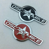 Jeep OSCARMIKE Metal Car Side Body Fender Sticker Trunk Emblem Badge Decal