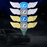 Lexus Logo Metal Wings Car Front Hood Bonnet Center Sticker Emblem
