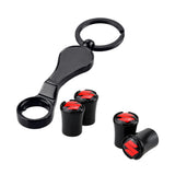 4pcs/set Suzuki Logo Car Air Valve Stem Caps Auto Tyre Valve Covers