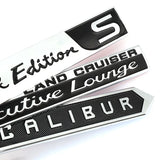 Car Stickers Badge Emblem Decal for Toyota Land Cruiser Executive Lounge White Black Edition S Excalibur Grand Touring GT Decals
