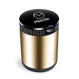 Mazda Metal Car Ash Tray Auto Ashtray Cigarette Holder Box with LED Light