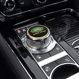 Land Rover Metal Car Gear Cover Sticker Decal Center Console Cap Emblem Badge