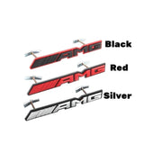 AMG Metal Car Front Grill Emblem Badge for Mercedes Benz W203 W204 W124 W204 W212 W205 W220 W167