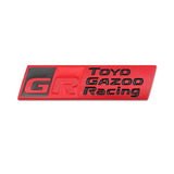 Car Logo Head Grille Rear Badge for GR Toyo Gazoo Racing Yaris Prius Supra Corolla Camry Crown Prado Corolla Sienta Hilux