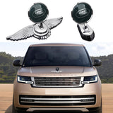 Land Rover Angle Wings Metal Car Front Hood Bonnet Sticker Emblem Badge