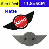 ABS Car Rear Trunk Emblem Sticker Decoration for Mini Cooper R55 R56 Auto Refit Logo Badge Replacement Exterior Accessories
