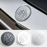 Mercedes Benz Maybach ABS Car Front Engine Grill Emblem Badge Label