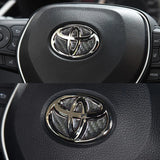 Epoxy Car Steering Wheel Emblem Decals Sticker for Toyota