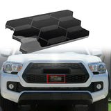 18X9cm Car Front Grill Garnish Sensor Cover for Tacoma TRD Pro 2019 Radar Marker Buckle Emblem Automobile Decoation