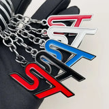 Ford ST Logo Metal Car Keychain Keyring