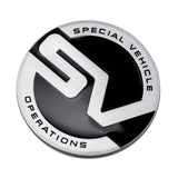 Land Rover SV Logo Metal Car Rear Sticker Emblem Badge Decal