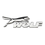 Ford Wolf Logo Metal Car Front Grille Emblem Trunk Badge Sticker Decal