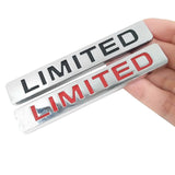 Jeep Limited Logo Metal Car Body Side Sticker Decal Trunk Emblem Badge