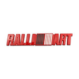 Mitsubishi Ralliart Metal Car Front Grille Emblem Badge Auto Rear Sticker Decal