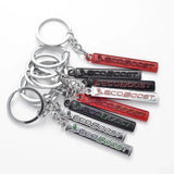 Ford ECOBOOST Logo Metal Car Keychain Keyring