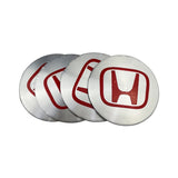 4pcs/set 56mm Honda Car Wheel Center Hub Cap Sticker Decal
