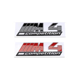 BMW M1 M2 M4 M3 M5 M6 M7 M8 Competition  Car Front Grille Emblem Rear Stickers