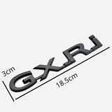 Car Trunk Emblem Sticker for Toyota V6 V8 5.7 GXR VXR TXL VXL VXS GXRi VXRi Letter Land Cruiser Prado Decal Accessories
