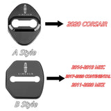 4pcs/set Lincoln Stainless Steel Car Door Lock Cover Protection
