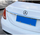 Car Rear Middle Emblem Badge for Mercedes Benz A C E CLA GLC Class W117 W176 W204 W205 W213 W253