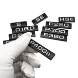 Land Rover P250 P300 SE P380 P400e HSE D180 Metal Car Trunk Sticker Decal Emblem Badge