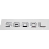 Mercedes Benz S300L S320L S400L S500L S600L Car Rear Emblem Badge Sticker