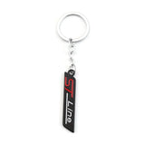 Ford ST Line Logo Metal Car Keychain Keyring