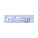Mercedes Benz E63 C63 ABS Car Rear Decals Badge Sticker
