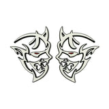 Dodge Demon Logo Metal Car Rear Sticker Fender Side Emblem Badge Decal