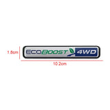 Ford ECOBOOST 4WD 180 200 245 ABS Car Rear Sticker Auto Body Side Emblem Badge Decal
