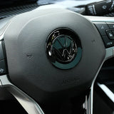 Car Interior Sticker Steering Wheel Center Emblem Label for Volkswagen VW Golf 8 Magotan 8.5 TAYRON X Touareg TACQUA VILORAN Decoration