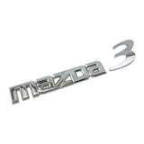 Mazda 2 3 6 8 Letter ABS Car Rear Sticker Decal Auto Trunk Emblem Badge