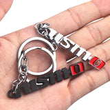 Nissan Nismo Logo Metal Car Key Rings Keychain Pendant
