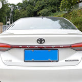 Carbon Fiber Car Rear Trunk Emblem Badge Sticker for Toyota