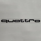 Audi Quattro Car Rear Sticker Trunk Emblem Badge Decal