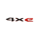 Jeep 4XE Logo ABS Car Body Side Sticker Decal Rear Emblem Badge