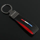 Mercedes Benz GLE63 Logo Suede Car Keychain Pendant