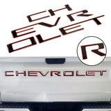 Chevrolet ABS Letter Car Rear Sticker Auto Trunk Emblem Badge Decal