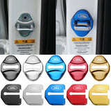 4pcs/set Land Rover Stainless Steel Car Door Lock Cover Protection