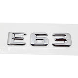 Mercedes Benz E53 E55 E63 E200 E220 E230 E240 E250 E260 Car Rear Emblem Badge Sticker