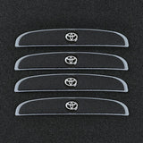 4pcs/set Toyota Car Door Mirror Side Anti Collision Sticker Bumper Strips