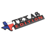 Jeep Texas Edition Lone Star Metal/ABS Car Front Grille Emblem Badge Auto Body Fender Side Sticker