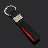 Mercedes Benz AMG Suede Car Key Chain Keyring