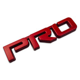 Car Stickers Rear Trunk Side Body Badge for PRO Logo Tacoma Tundra 4Runner Vehicle Modification Styling Accessories