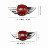 ABS Car Rear Front Hood Emblem Badge Decoration Auto Styling Accessories for Mini Cooper