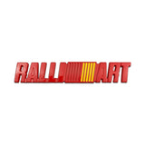 Mitsubishi Ralliart Metal Car Front Grille Emblem Badge Auto Rear Sticker Decal