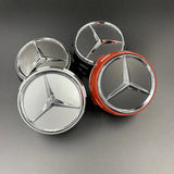4pcs/set 75mm Mercedes Benz ABS Car Wheel Center Hub Caps Cover A0004000900
